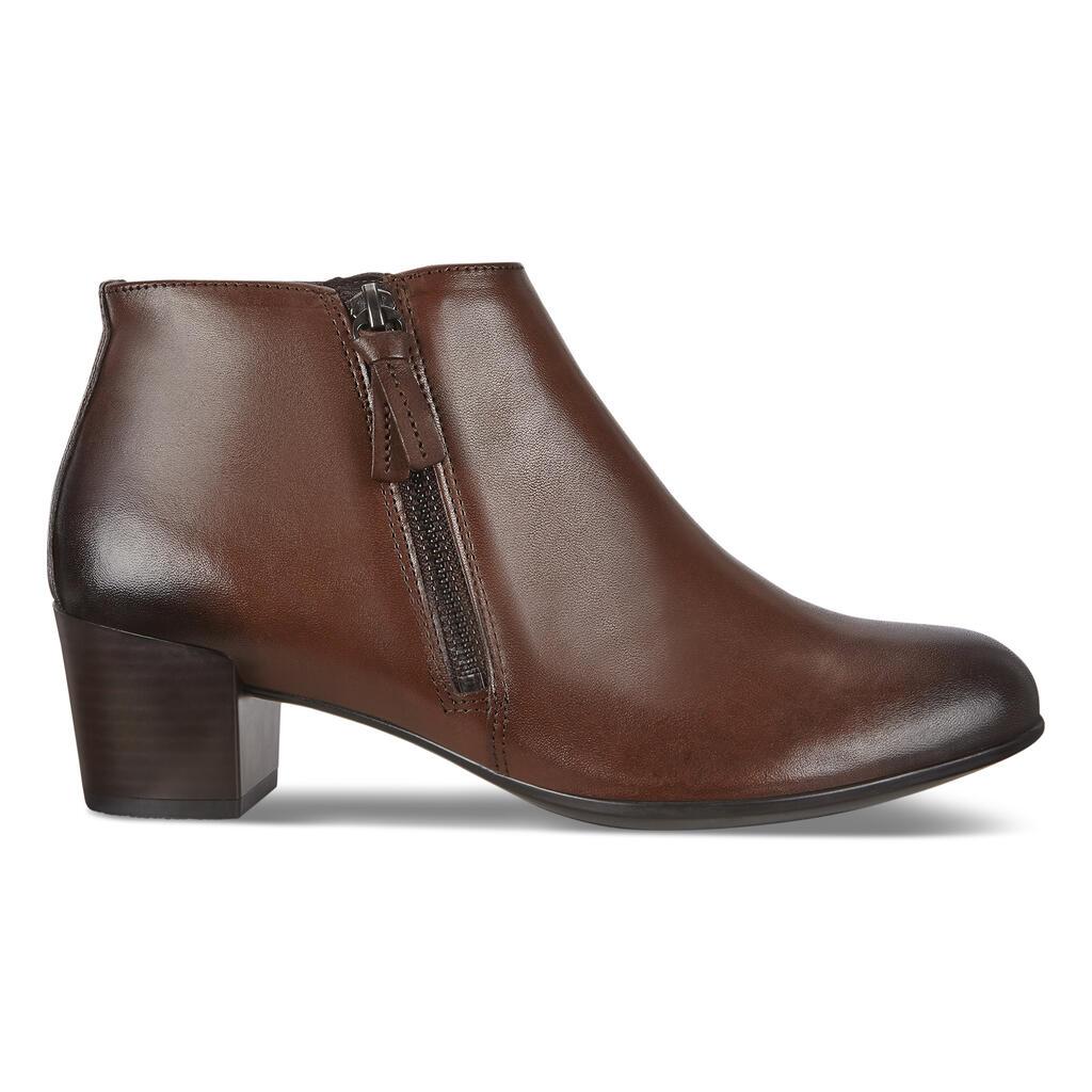 Ecco Shape 35 Womens Ankle Boots Brown Sales - India YBS-839641